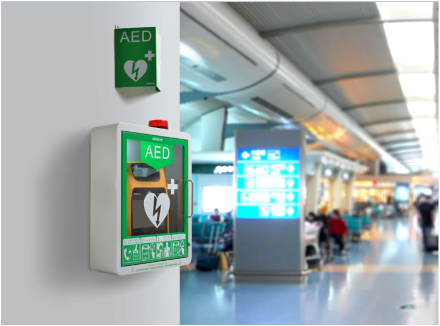 迈瑞AED在深圳宝安机场成功救治心脏骤停乘客
